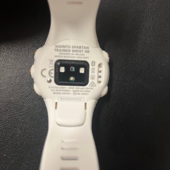 Suunto Spartan Trainer Wrist HR Watch, White / Gold - Picture 3 of 7